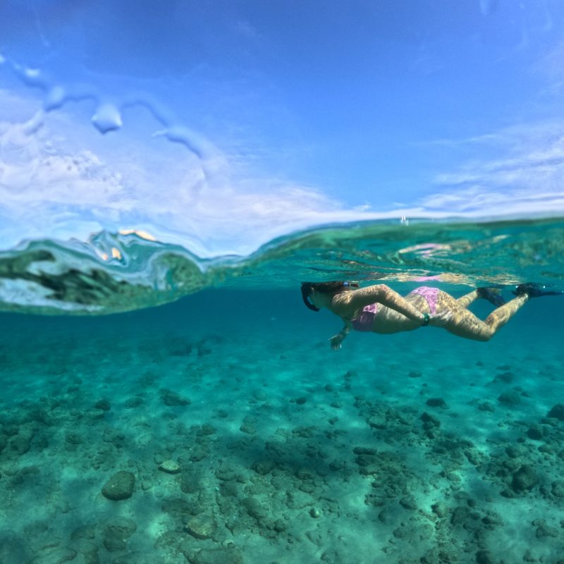 water next to the ocean