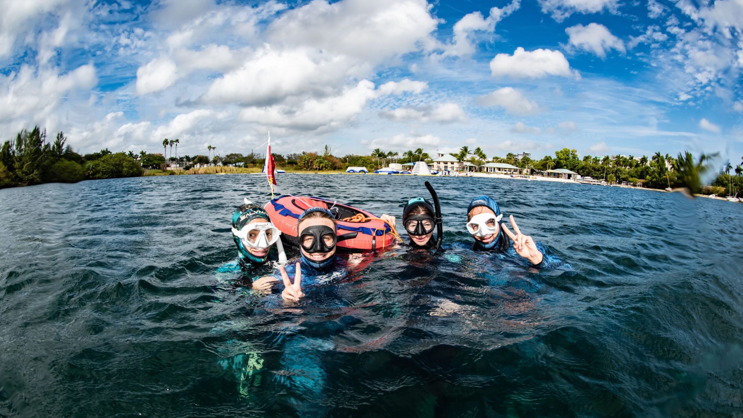 freediving at tiger tail lake