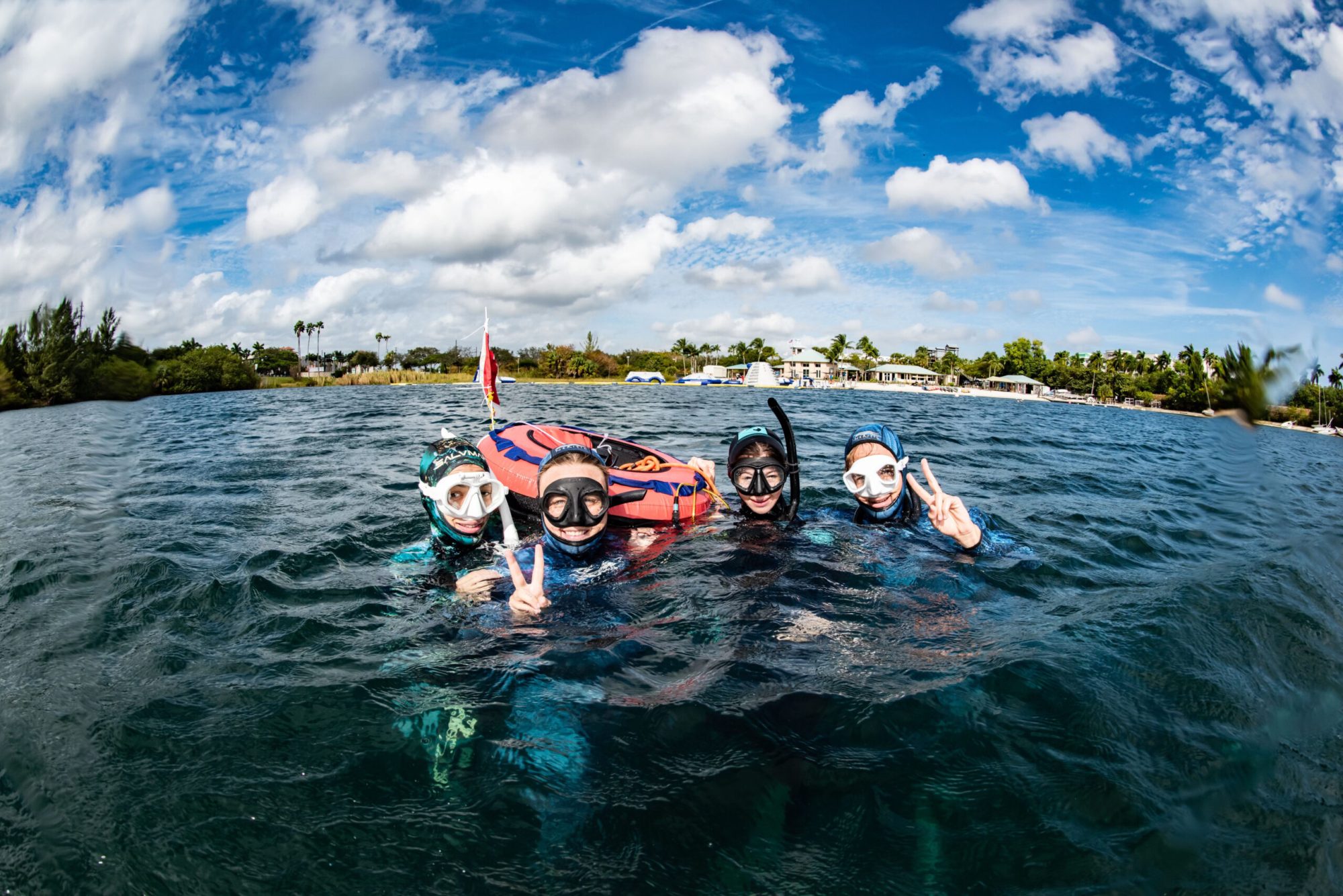 Tigertail Lake freediving at tiger tail lake