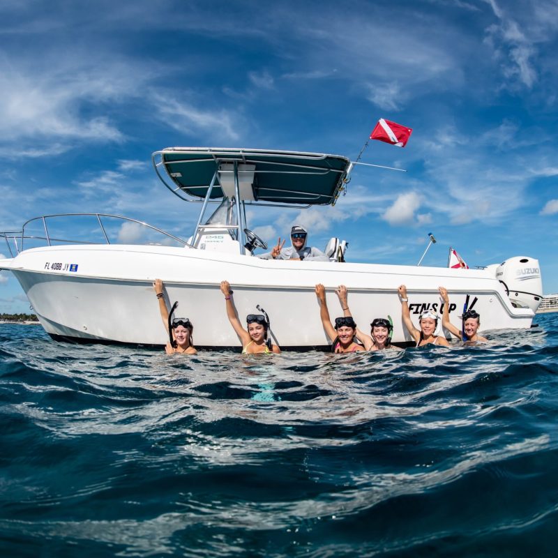 a boat that is floating in the water