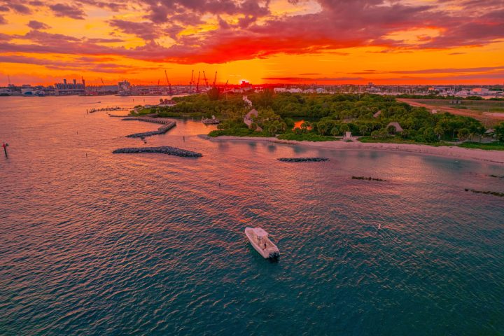 Peanut Island Sunset