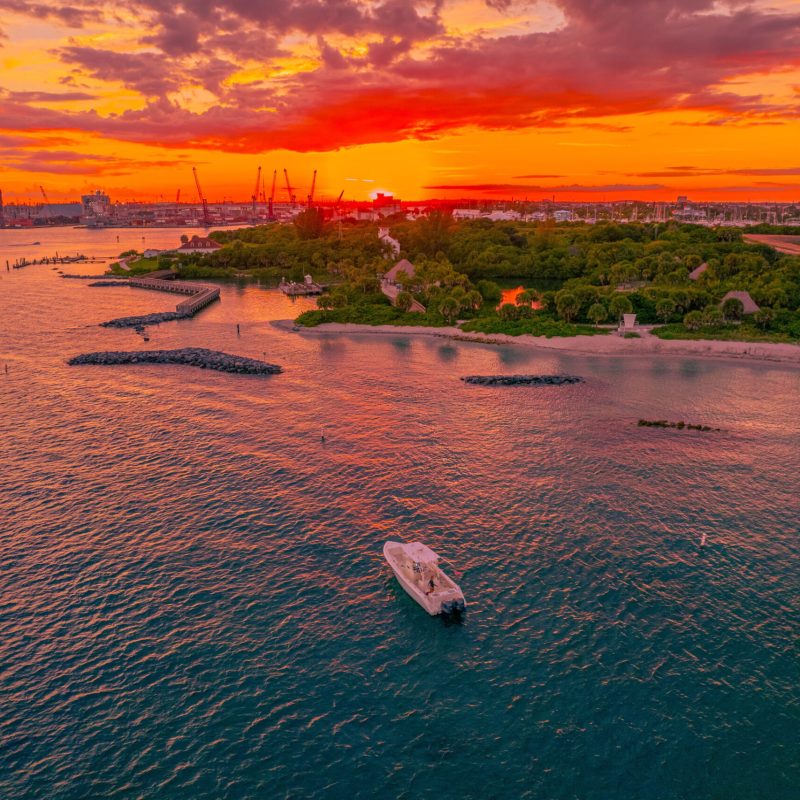 Peanut Island Sunset