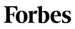 Forbes logo in black font on white background.