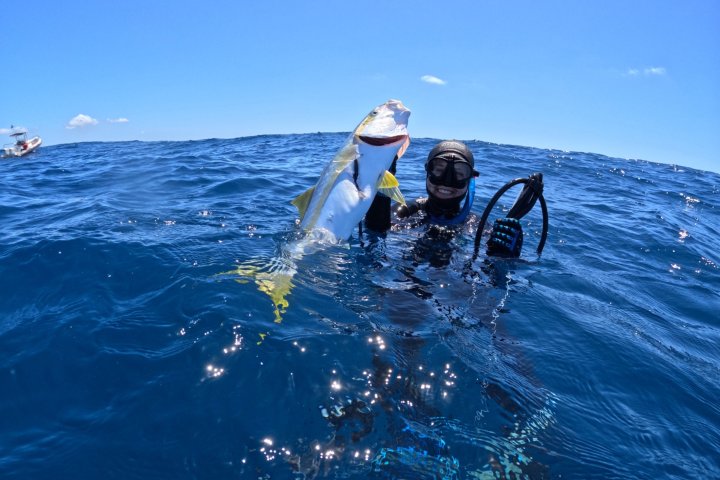 women's spearfishing course